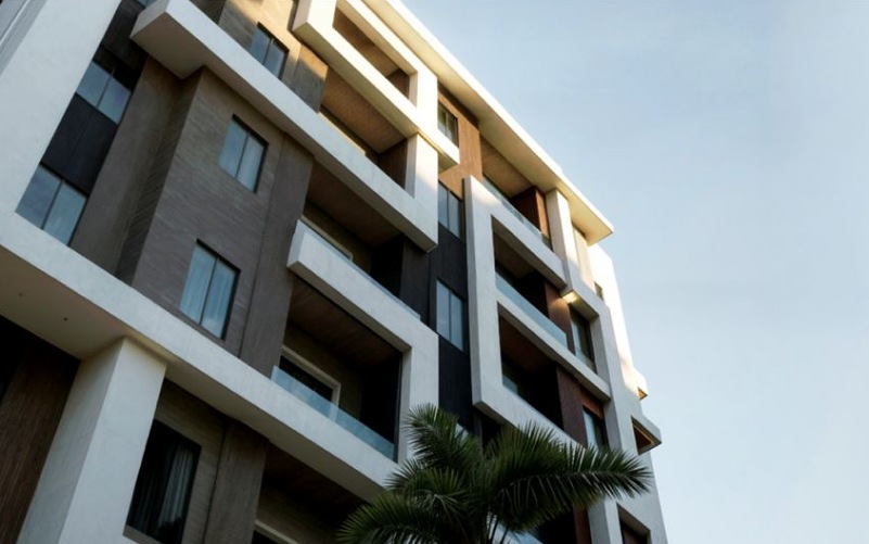 تصميم كمبوند فلو بارك العبور 