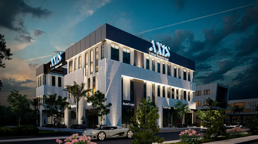 مول axis اكتوبر Axis Three Busniss Mall