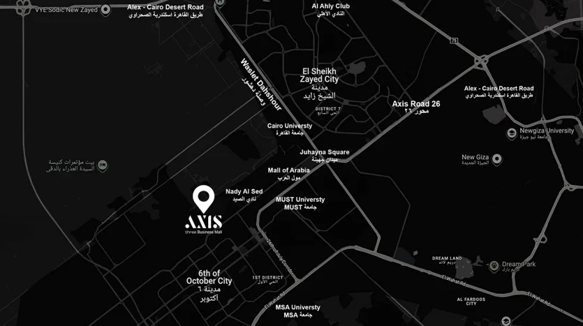 موقع مشروع axis 