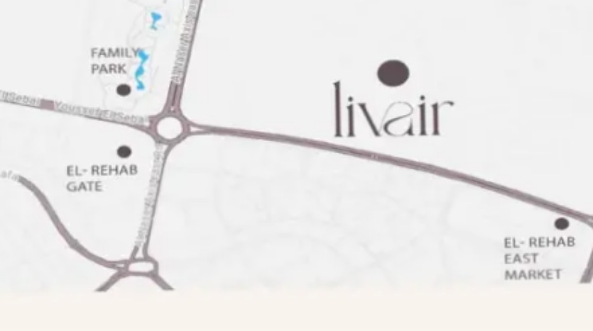 موقع مشروع ليفير التجمع الخامس