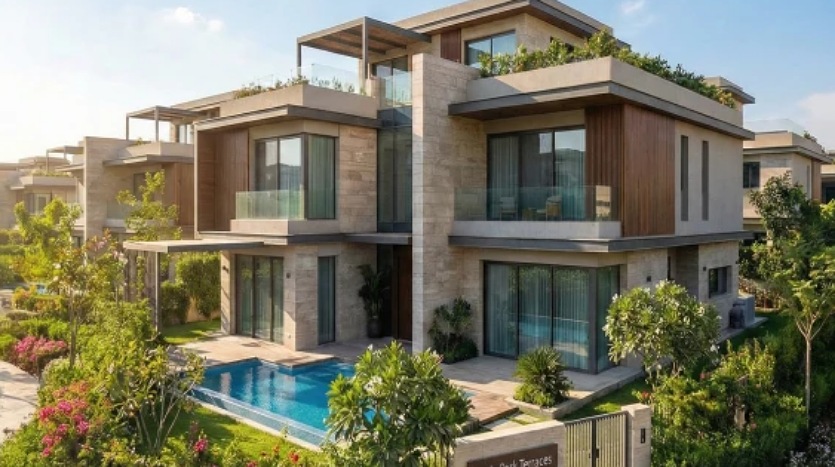 كمبوند هايد بارك تيراسيز التجمع الخامس terraces New Cairo