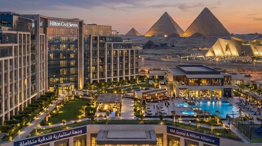 هيلتون سيفيل سيفن ريزيدنس حدائق اكتوبر Hilton Civil Seven Residence