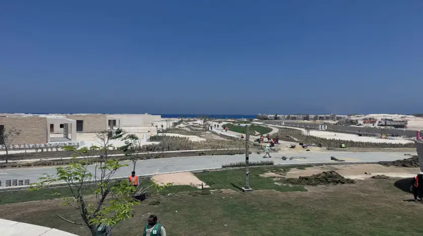 صور من ارض مشروع سيلفر ساندس