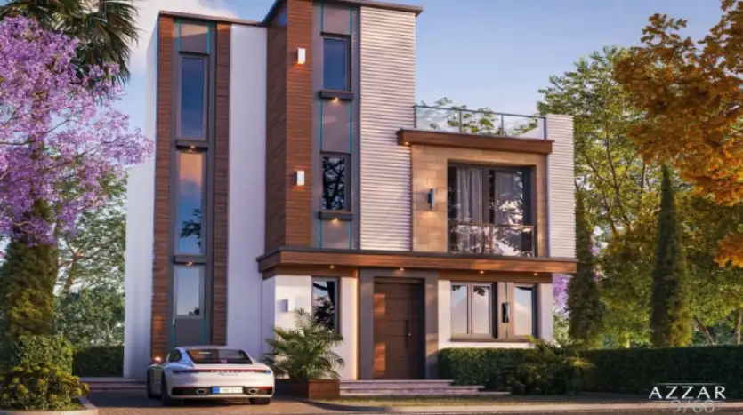 فيلا مستقلة للبيع في اميز مكان في التجمع الخامس كمبوند ديجار