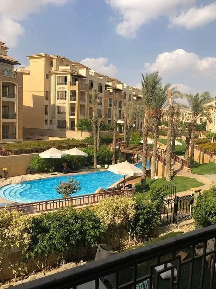 شقة للبيع 140 متر في كمبوند ستون ريزيدنس التجمع الخامس