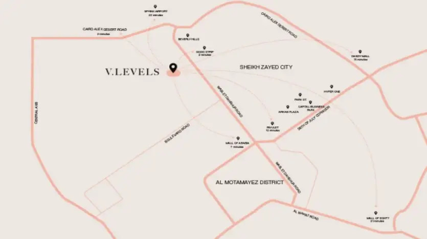 موقع مشروع في ليفلز 