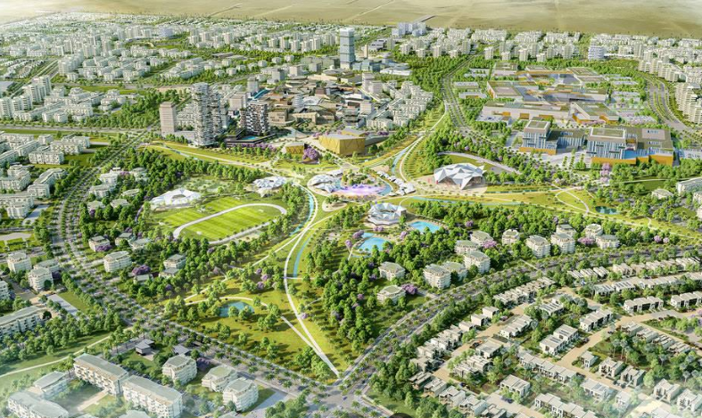 مساحات وتصميم مشروع بادية بالم هيلز 6 أكتوبر Badya Palm Hills 6th October