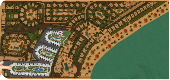 شالية للبيع 120م في العين السخنة في قرية بيلا رومانس