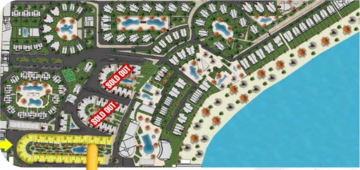 شالية للبيع 80م في قرية بيلا رومانس العين السخنة