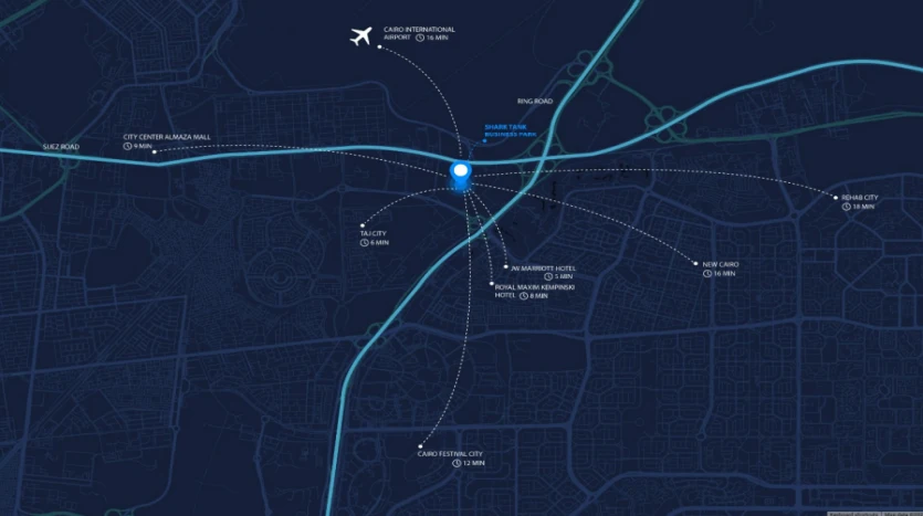 شارك تانك لوكيشن 