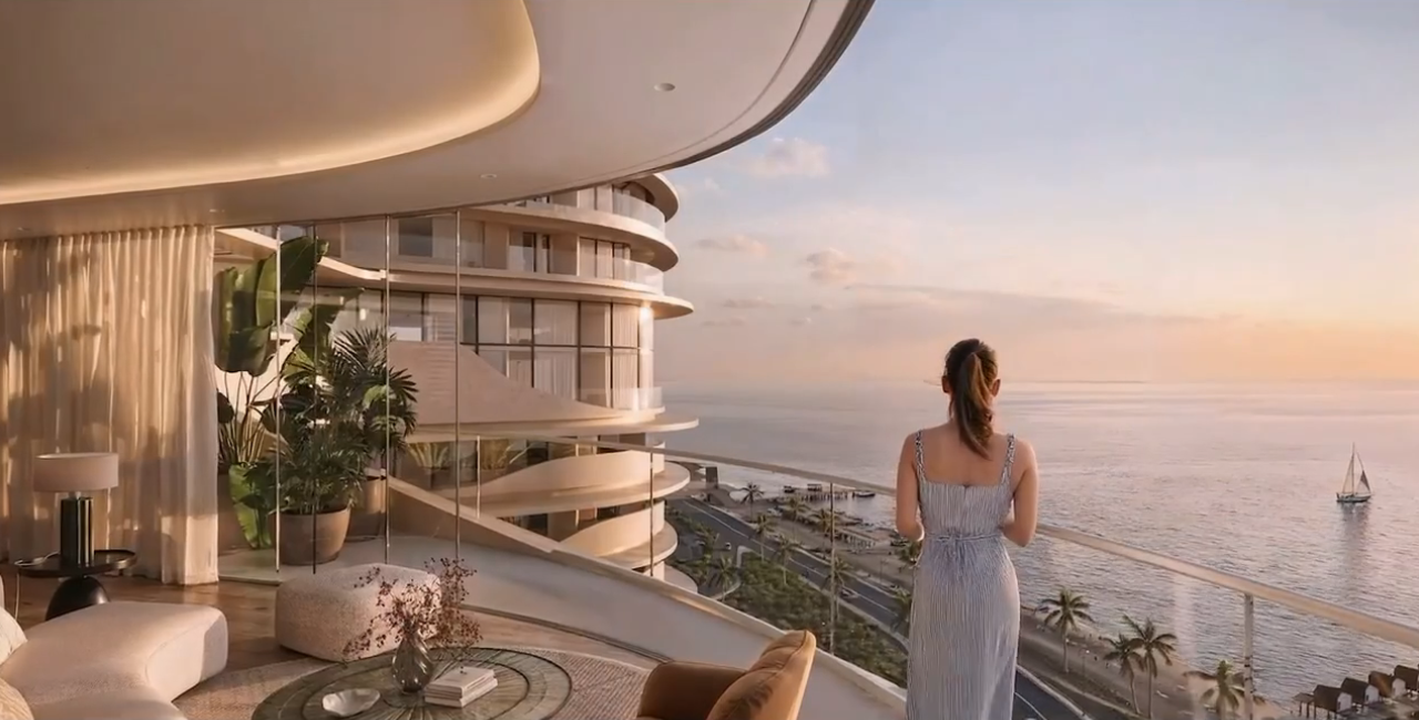 ستديو للبيع 60م في مارينا تاورز المونت جلالة marina towers il monte galala