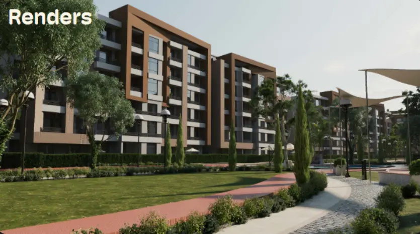 شقة للبيع 160متر بفيو لاندسكيب فى كمبوند هوم حدائق اكتوبر