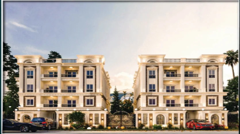 شقة للبيع غرفتين بفيو جاردن فى كمبوند سيرينوفا بيت الوطن