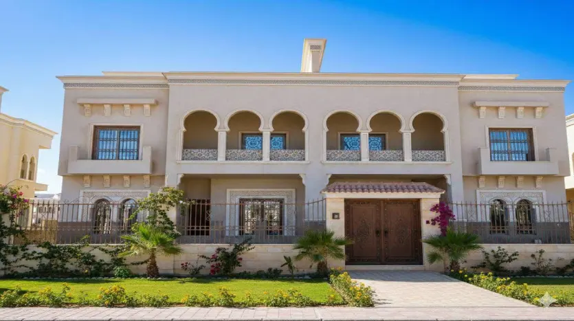 شقة للبيع 4 غرف استلام فورى نص تشطيب فى كمبوند لافيردى العاصمة الادارية