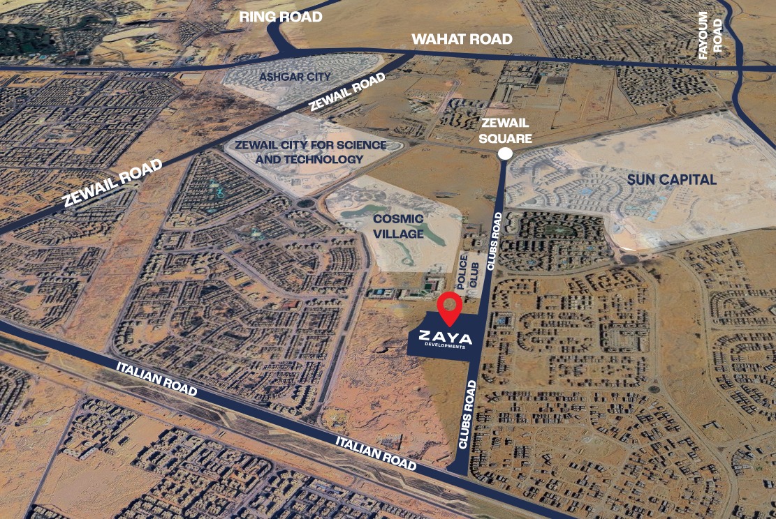 كمبوند هوم حدائق أكتوبر Hom October gardens