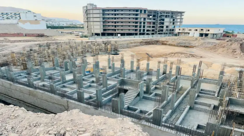 شالية 95 متر للبيع في قرية بيلا ايست الجلالة متشطب بالكامل و بالتقسيط