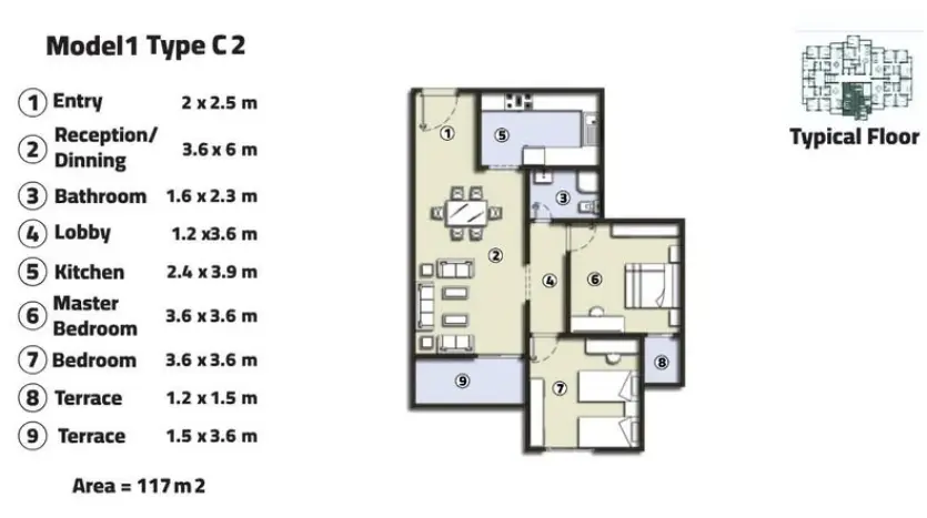 شقق للبيع في العبور مشروع ميريسا