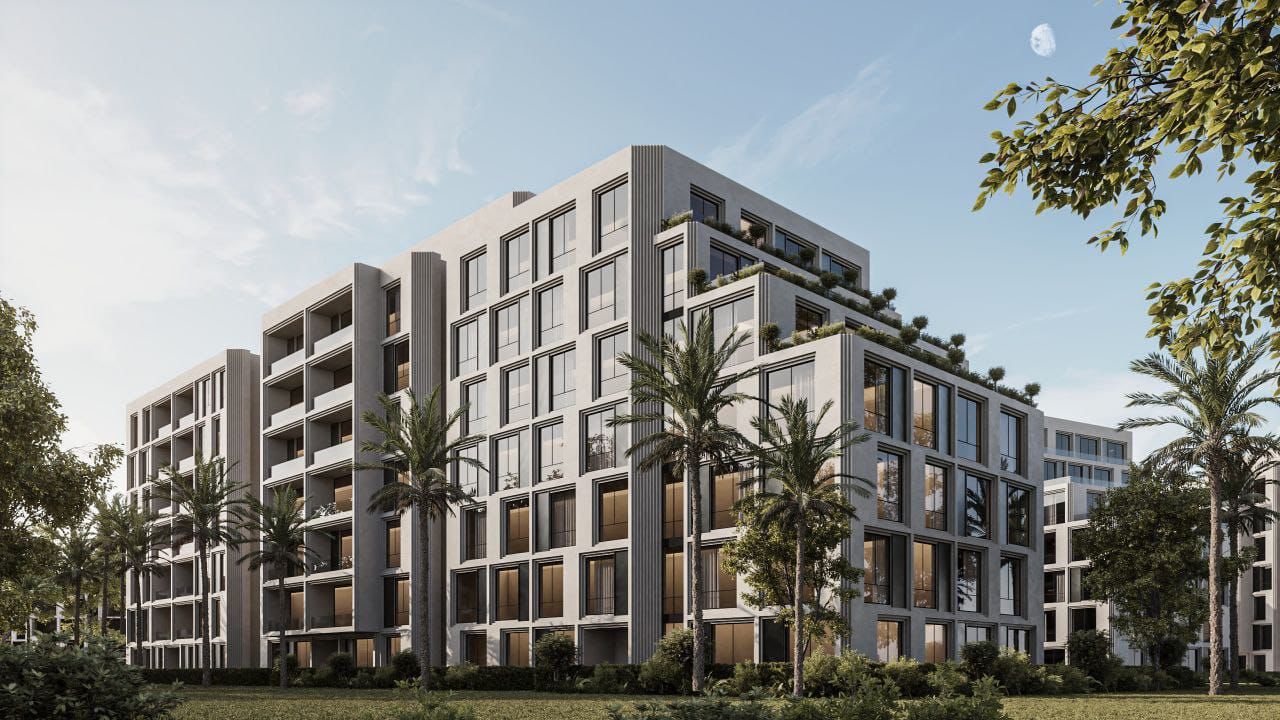 شقة للبيع 123م في كمبوند ذا نوفليست المقطم Compound The Novelist