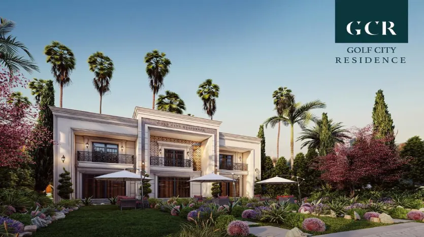 تاون هاوس للبيع 160متر بجتردن خاصه فى كمبوند جولف سيتي العبور