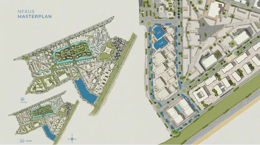 ماستر بلان Nexus Clinics 205 Arkan Palm