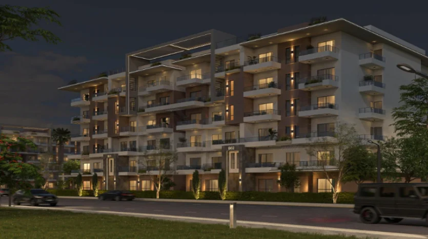 شقة للبيع 70متر بمقدم 140 الف فى كمبوند فيورى اكتوبر و بالتقسيط على 10 سنين