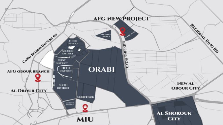 شقة للبيع 145م في كمبوند الفتح جروب العبور AlFatah Group New Obour