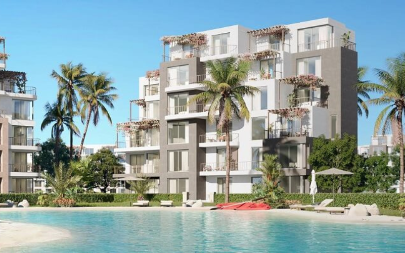 شاليه للبيع 120م في سي شور هايد بارك الساحل الشمالي Seashore North Coast