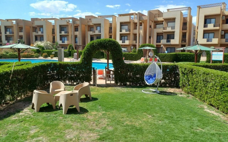 شاليه 125م للبيع في بلو بلو العين السخنة بفيو بحر مباشرة