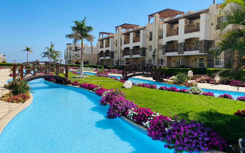 شاليه 117م للبيع في قرية بلو بلو العين السخنة Blue Blue Sokhna