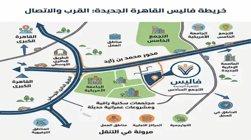 موقع فاليس التجمع القاهرة الجديدة 