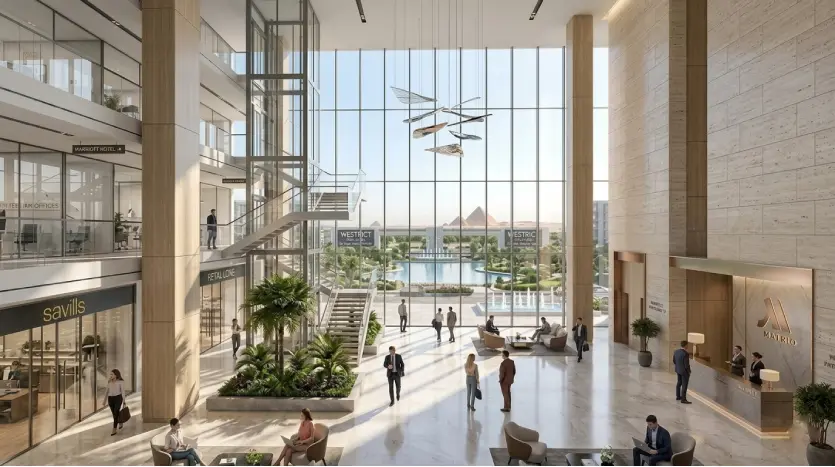 مشروع WESTRICT الشيخ زايد شركة ذا لاند