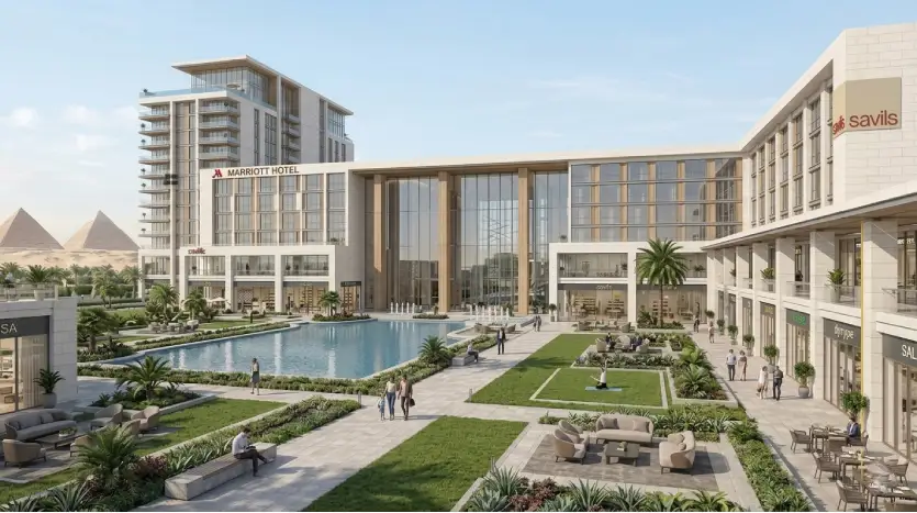 مباني مشروع WESTRICT الشيخ زايد