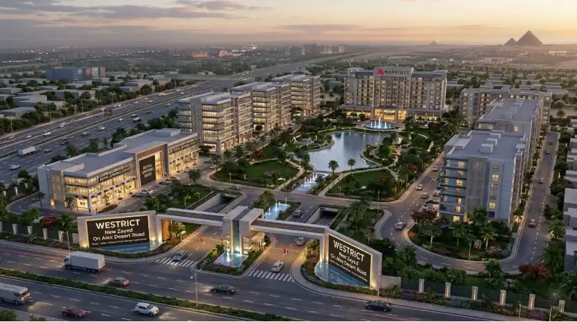 مشروع ويستريكت الشيخ زايد WESTRICT El Sheikh Zayed ذا لاند