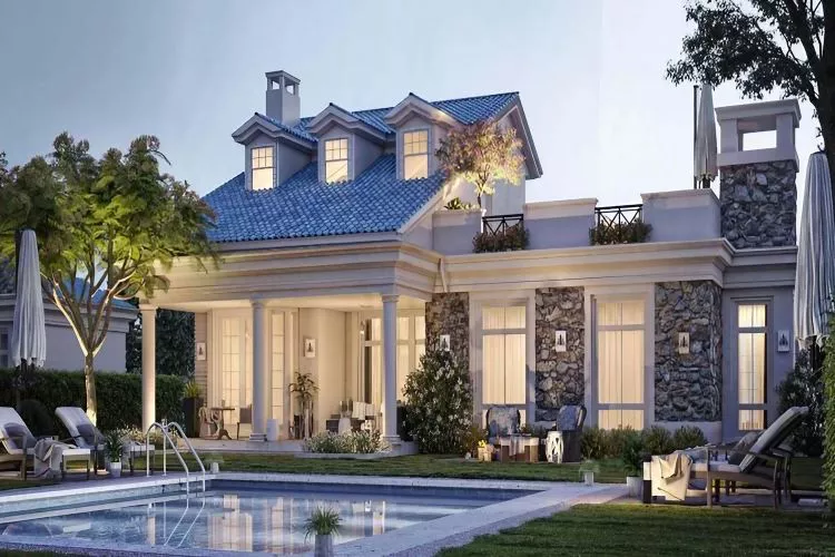 فيلا للبيع استلام فوري في كمبوند جراند فاليز ماونتن فيو العاصمة الادارية