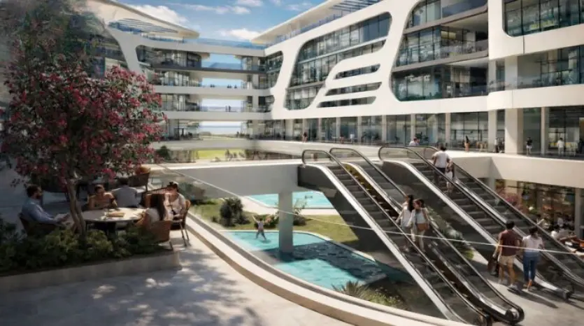 التصميم المعماري الداخلي ل Gradia mall الشروق