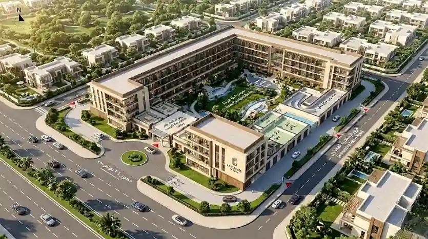 الواجهه المعمارية لكمبوند Le Calme زايد