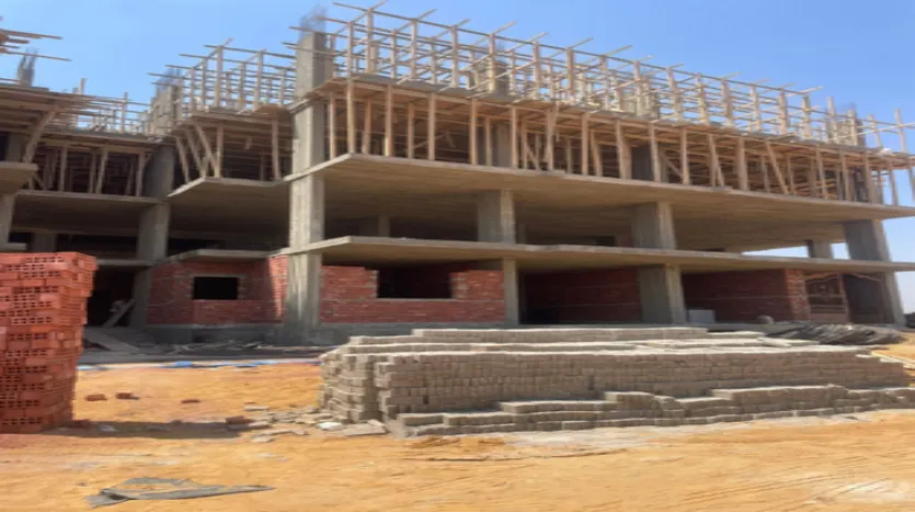 شقة للبيع 219متر فى New garden city الشيخ زايد امام ابراج زد و بالتقسيط