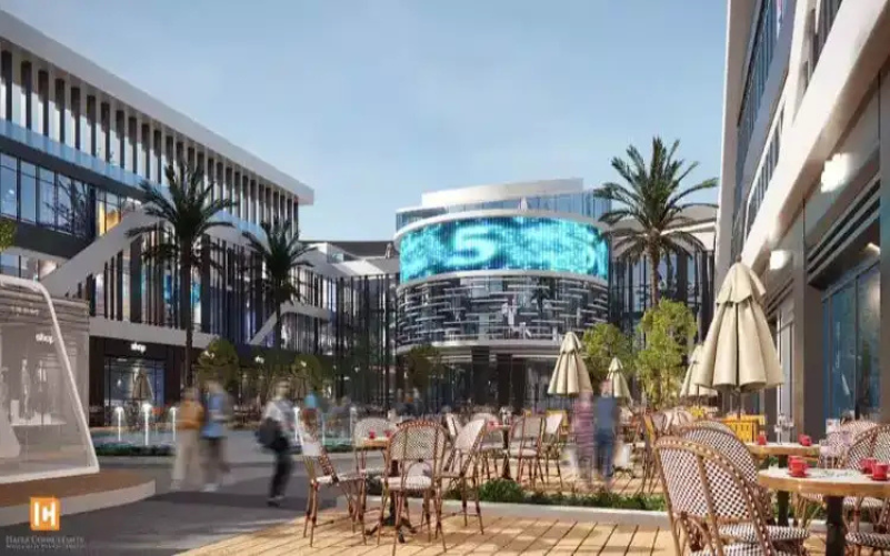 محل للبيع الدور الارضي بمساحة خارجية اضافية في كابيتال دبي مول العاصمة الادارية Capital Dubai Mall