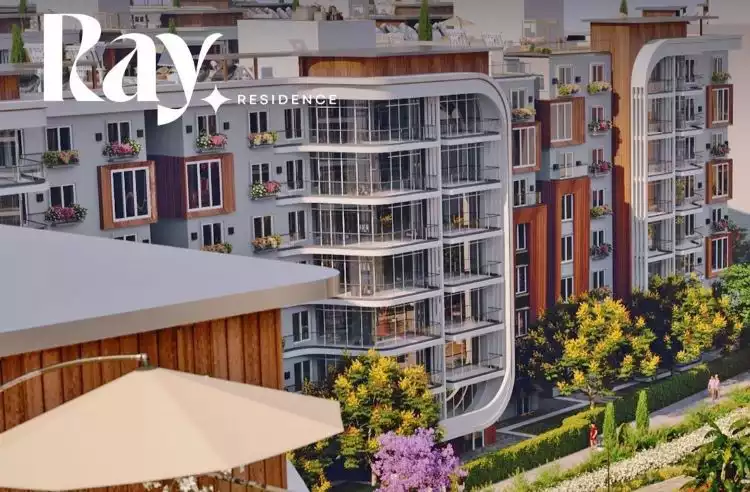 شقة للبيع 141م في كمبوند راي ريزيدنس العاصمة الادارية ray residence new